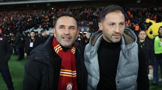 Galatasaray'da Okan Buruk'tan Fenerbahçe'ye tebrik! Seremoni tepkisi