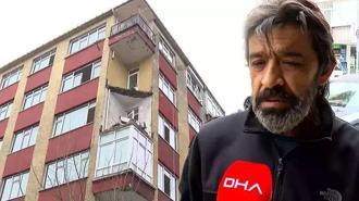 Bahçelievler’de çöken balkona ilişkin görgü tanığından şok iddia!