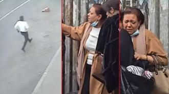 Taksim’de şoför el frenini çekmeyi unuttu turist minibüsü ağaca çarptı