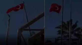 Nusaybin-Kamışlı sınır hattında bayrak indirme provokasyonu!