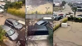 Aydın'da sağanak etkili oldu