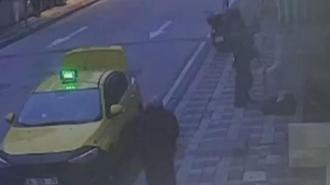 Özbek kadının öldürüldüğü olaya ilişkin yeni görüntüler ortaya çıktı, taksiye böyle binmişler