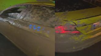 İstanbul Havalimanı'ndan taksiye binen yolcular şoförü darbedip kaçtı