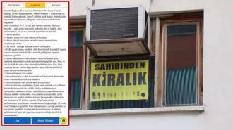 Denizli’de ev sahibinden kiracıya 26 maddelik şok talep! Her 50 günde bir…