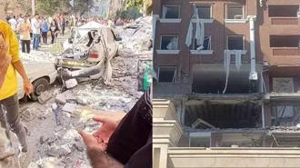 İran'da bir binada şiddetli patlama! Can kaybı var