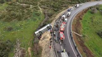 Antalya'da katliam gibi kaza