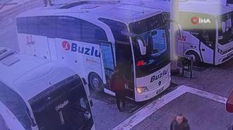 Antalya'da kazaya karışan otobüsün Isparta otogarındaki görüntüleri ortaya çıktı