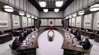 Kabine, Cumhurbaşkanı Erdoğan başkanlığında toplandı