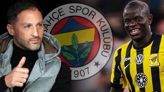 Fenerbahçe'nin yeni transferi N'Golo Kante İstanbul'a geldi!