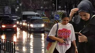 İstanbul'da sağanak etkili oldu