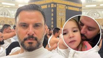 Alişan ve kızı Eliz'in mest eden anları! Celal Karatüre'nin ilahisini okudular