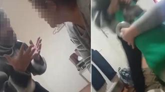 Üvey babadan 9 yaşındaki çocuğa şiddet