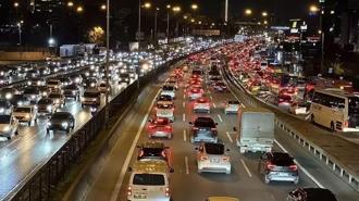 İstanbul'da iftar öncesi trafik yoğunluğu! Akşam saatlerinde yüzde 85'e çıktı