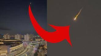 BAE'nin Dubai kenti hava sahasında İran füzeleri görüntülendi