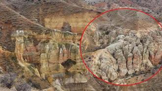 Yıllarca kimse fark etmedi! Gören bir daha bakıyor: 'Yüksekten bakıldığında daha belirgin'