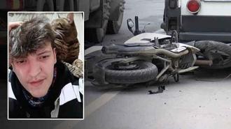 D-100’de feci son! Savrulan motosikletlinin üzerinden beton mikseri geçti