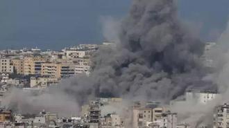 İsrail Beyrut'taki bir otel binasını vurdu