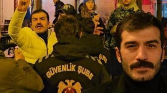Bu ilk değil! Oyuncu Ufuk Bayraktar, 8 Mart yürüyüşüne katılan kadınlara saldırmaya kalktı