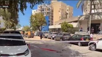 İran, Tel Aviv'in merkezini vurdu!