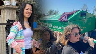 Kadınlar Günü'nde katledilen Sermin toprağa verildi! Tabutunu kadınlar omuzladı