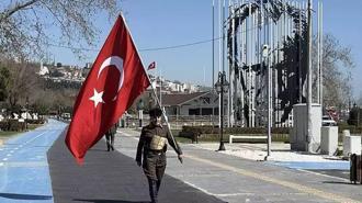 Torundan dedeye vefa! Şehitler için 8 yıldır İstanbul'dan Çanakkale'ye yürüyor