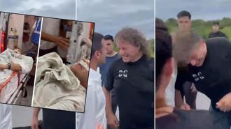 Milletvekiline şok saldırı! Kafa darbesiyle burnu kırıldı: İşte o görüntüler...