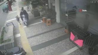 İş yerinden fırlayan 5 yaşındaki çocuk ölümden döndü