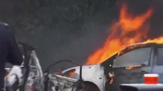 İran'dan ateşlenen füze Tel Aviv'in merkezine düştü