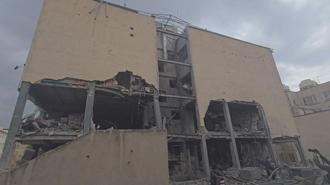 ABD-İsrail saldırısında vurulan Tahran'daki Al Araby TV binası görüntülendi