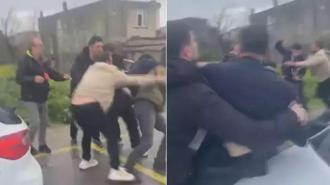 Ehliyet sınavında görülmemiş olay! Yeterli puan alamayınca komisyon üyesine saldırdılar