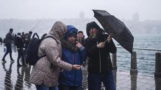 Meteoroloji hava durumu raporu! İstanbul'da sağanak yağış etkili oluyor