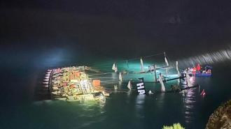 Fethiye'de kayalıklara çarparak batan teknedeki 6 kişi kurtarıldı, 1 kişi kayıp