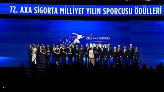 72. AXA Sigorta Milliyet Yılın Sporcusu Ödülleri sahiplerini buldu