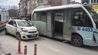 Kaza böyle geldi! Ana yola çıkmak isterken...