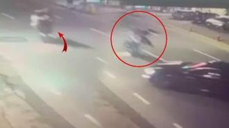 Beşiktaş’ta ölüm noktası! 1 haftada ikinci facia: 2 kişinin öldüğü kaza kamerada