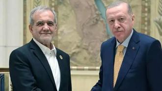 Cumhurbaşkanı Erdoğan, Mesud Pezeşkiyan ile görüştü