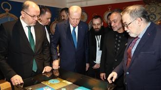 Cumhurbaşkanı Erdoğan, "Muhteşem Cep Saatleri Koleksiyonu" sergisini gezdi