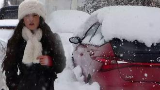 Beypazarı’nın yüksek kesimlerinde nisan karı etkili oldu