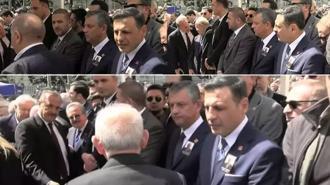 Hüsamettin Cindoruk'un cenazesinde soğuk rüzgarlar! Kılıçdaroğlu, Özel'in elini sıkmadı
