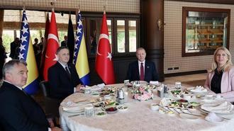 Cumhurbaşkanı Erdoğan, Bosna Hersek heyeti ile görüştü
