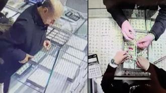 Değeri 50 bin lira! Saniyeler içinde çalıp kaçtı