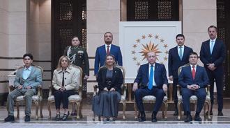 Cumhurbaşkanı Erdoğan, 5 ülkenin büyükelçisini kabul etti