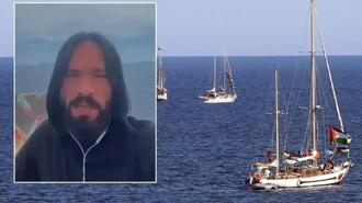 Küresel Sumud Filosu'nda yer alan aktivist 'Yerli John Wick' Ömer Aslan, son durumu Milliyet'e anlattı