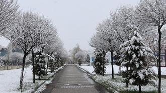 Yozgat'ta mayısta kar etkili oldu