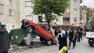İstanbul Bağcılar'da feci kaza! Freni boşalan kamyon dehşet saçtı