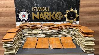 Bağcılar’da kamyonette 92,5 kilo eroin ele geçirildi! Kamyonetteki duş malzemelerinin içinden çıkanlar şoke etti