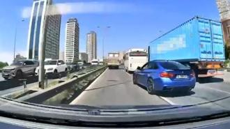 Trafikte makas atan sürücünün ehliyetine el konuldu, 96 bin lira ceza yazıldı