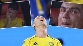Finalde yıkılan Cristiano Ronaldo gözyaşlarını tutamadı! Kupa seremonine katılmadı
