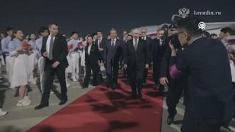 Rusya Devlet Başkanı Putin resmi ziyaret için Pekin'e ulaştı