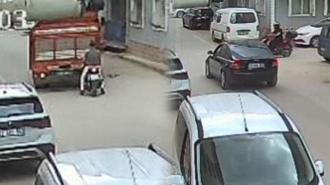 Kazalar peş peşe geldi! Motosiklet sürücüleri...